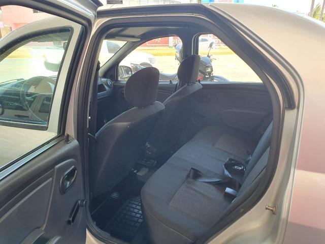 Renault - Logan Authentique 1.0 Flex, Ar, Dh, Vid, Trava, Som, Alarme, Revisado, Garantia - Foto 10