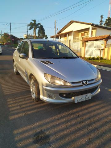 Peugeot 206 - 2007 , 1.4 flex, completo - Foto 3