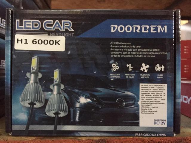 Lâmpada Super Led 6000K, H1; H3; H4; H7; H8; H11; H16; H27