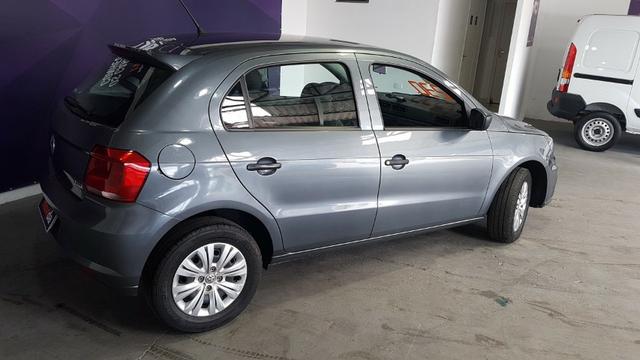 Vw - Volkswagen Gol 1.6 Cinza Metálico 2018 - Foto 5