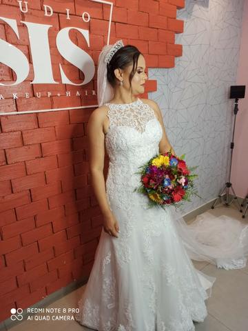 Vestido de Noiva - Maravilhoso!!! - Foto 4