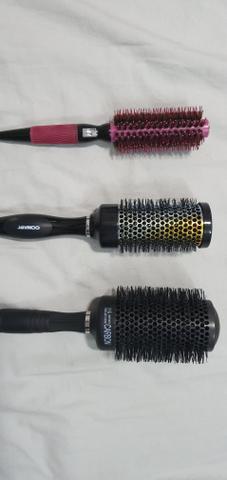 Secador de cabelo prof taiff 2100w + 3 escovas profissionais - Foto 3