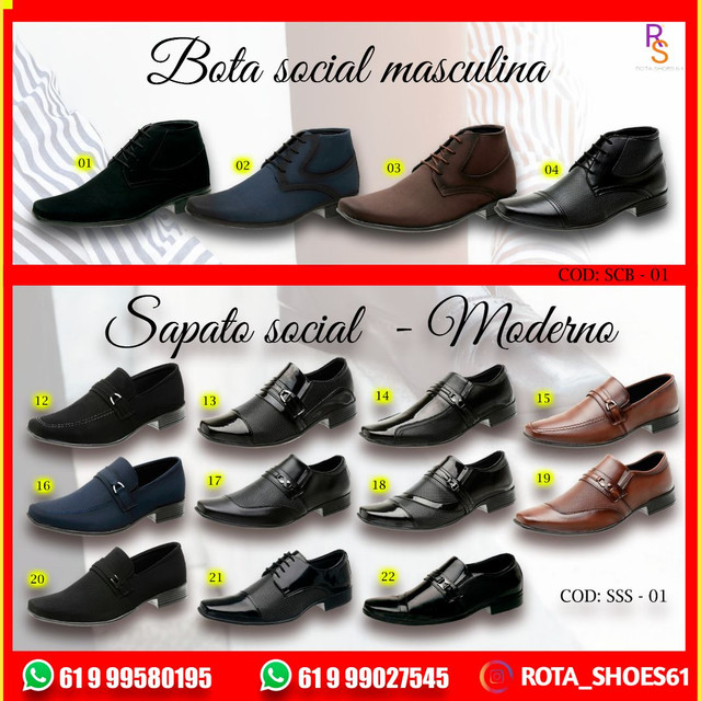 mercado livre sapatos social masculino
