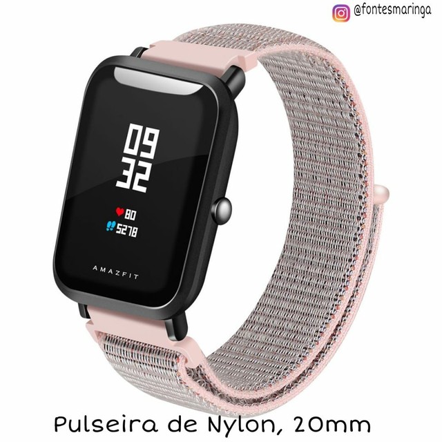 Pulseira de Nylon para Amazfit Bip U - Foto 4
