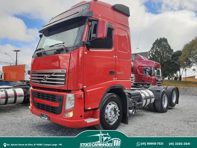 VOLVO FH 440, 6X2, 2010, MANUAL, IMPECAVEL.