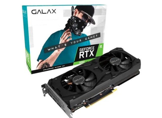 Placa de Video Galax, GeForce RTX 3060