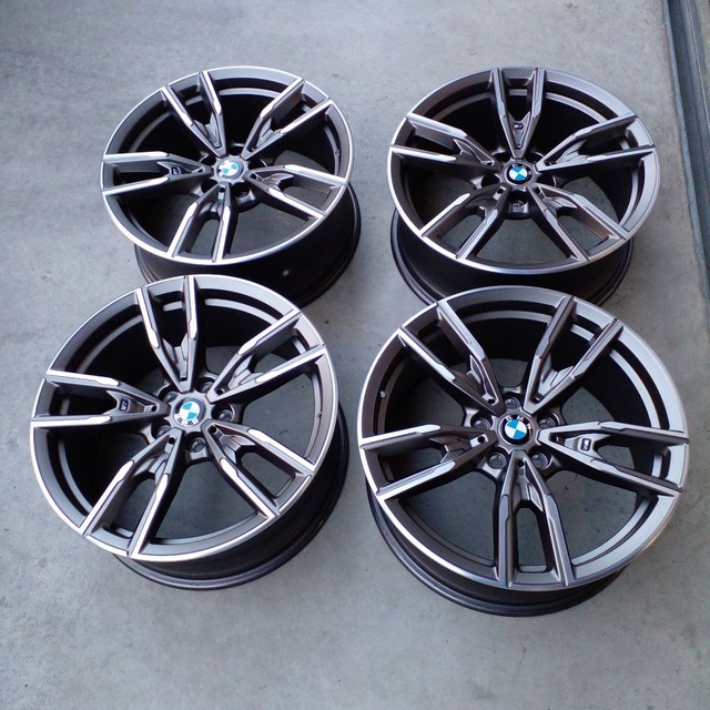 Rodas Bmw M-440 / 330 320 Original Grafite Diamantado Fosca 5x112 - 19x8 e 19x8,5