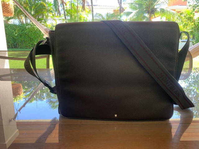 Bolsa Montblanc Masculina - Couro - Bolsas, malas e mochilas - Stella  Maris, Salvador 1009918274 | OLX
