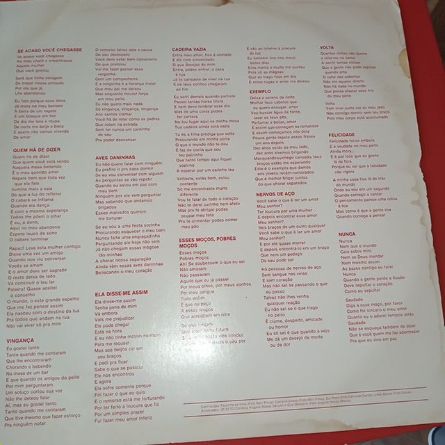 Lp Lupicínio Rodrigues  - Foto 3