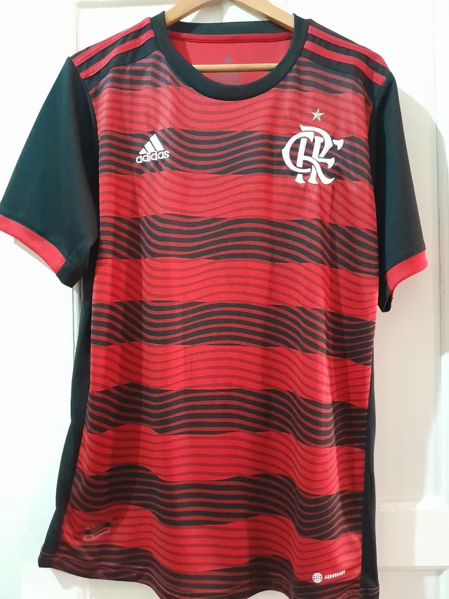 Camisa Original Flamengo Adidas Authentic Modelo Jogador Azul 2018