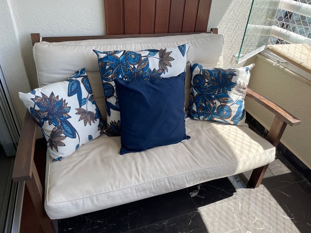 Conjunto de Sofa em madeira para area interna/externa Tok Stok - Móveis -  Planalto Paulista, São Paulo 1133712252 | OLX