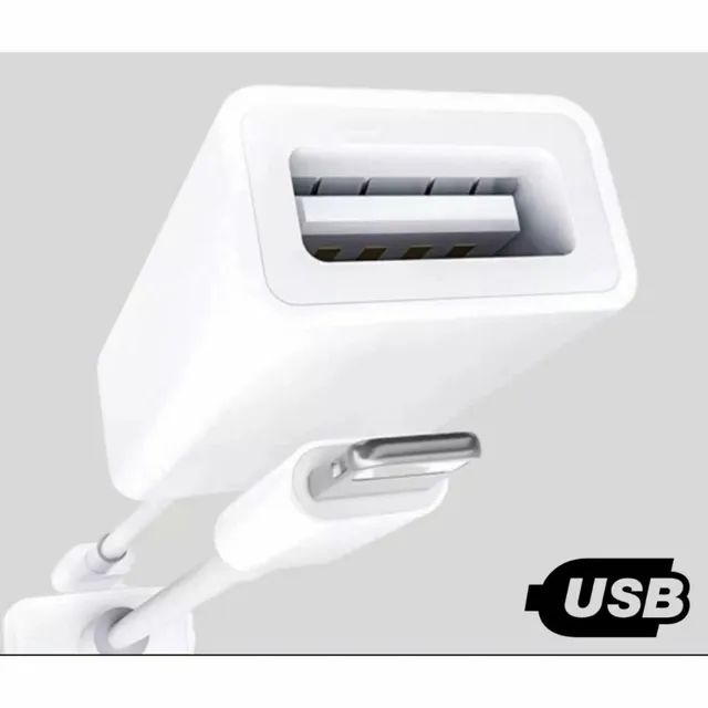 Cabo Adaptador USB OTG Para Iphone Ipad Lightning - Foto 3