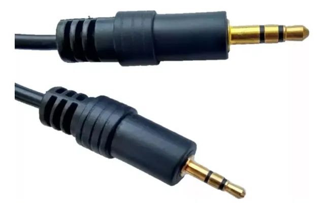 Cabo De Áudio Auxiliar P2 X P2 1,5m - 411 - Foto 2