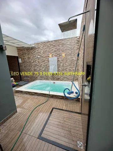 Leo vende, Bairro Papagaio, 2\4 suíte, piscina , goumert. - Foto 5