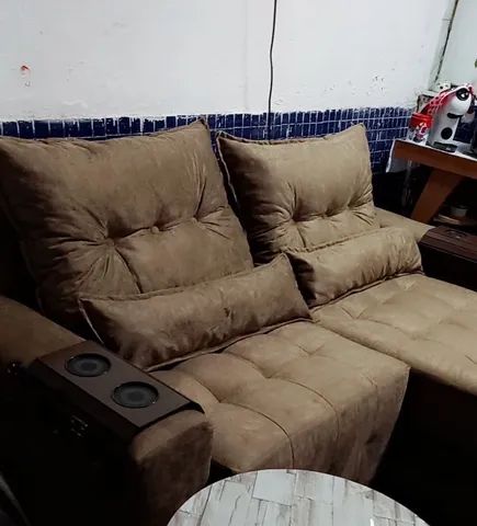 Sofá retrátil com 1,80cm de fábrica  - Foto 5