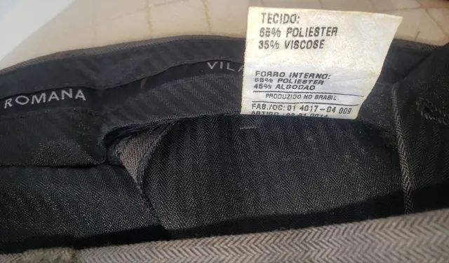 Calça social sale masculina vila romana