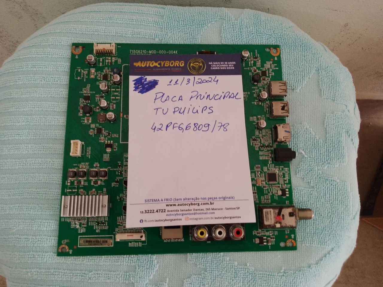 Placa principal tv Philips 42