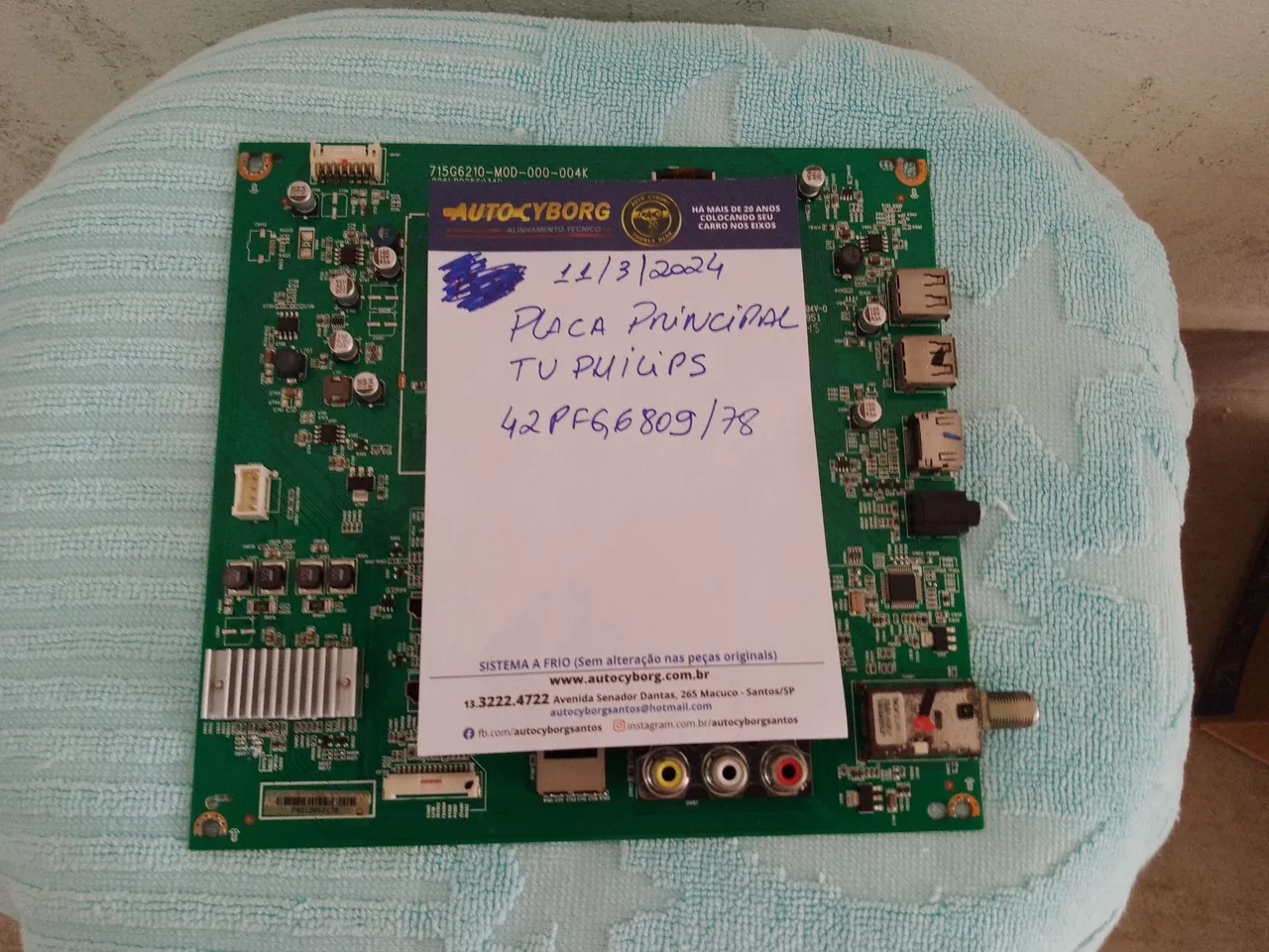 Placa principal tv Philips 42