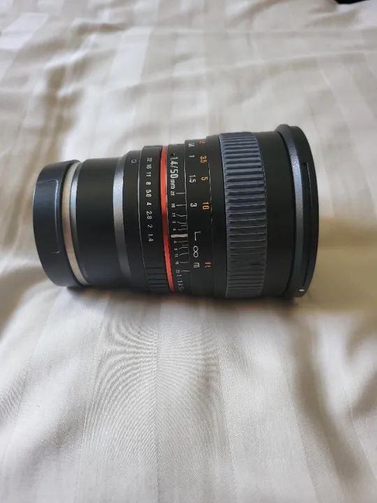 Lente Rokinon 50mm F1.4 Para Sony E-mount Full-frame - Foto 5