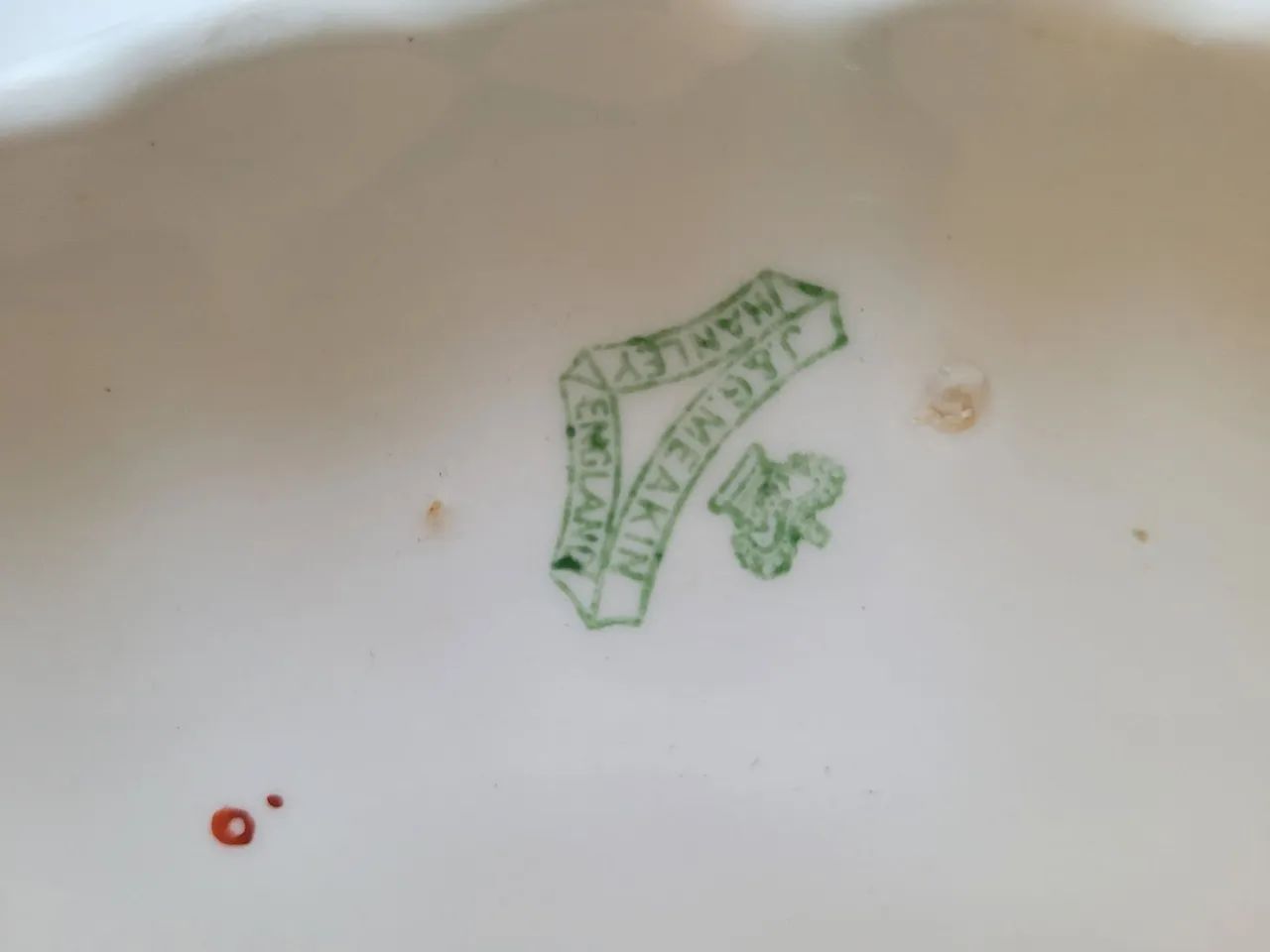 Jogo de Sopeira Antiga em Porcelana com Detalhes em Ouro - Foto 4