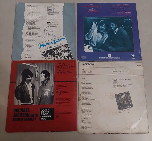 Lp compacto Michael Jackson, The Jacksons, Paul McCartney  - Foto 2