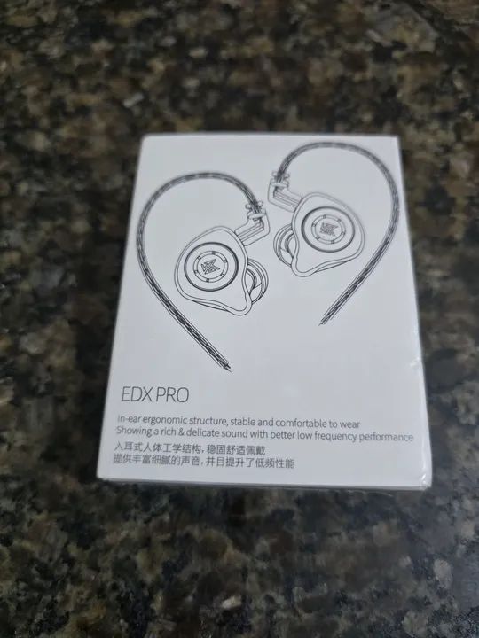 Kz edx pro com microfone 