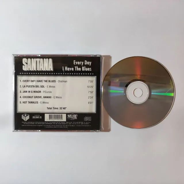 CD Santana - Everyday I Have The Blues - Foto 3