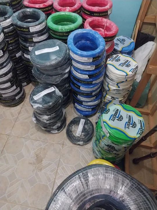 Cabos Elétricos Brilhante fio 2.5mm - Diversas Cores e Tamanhos - Foto 3