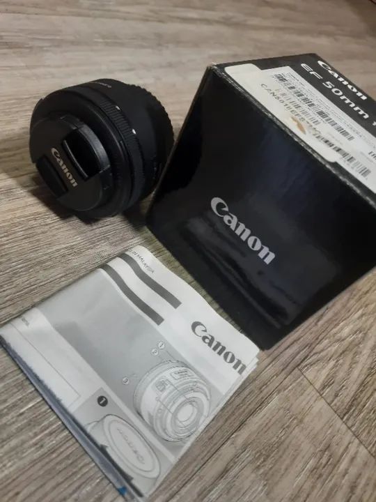 Lente Canon EF 50mm f/1.8 STM