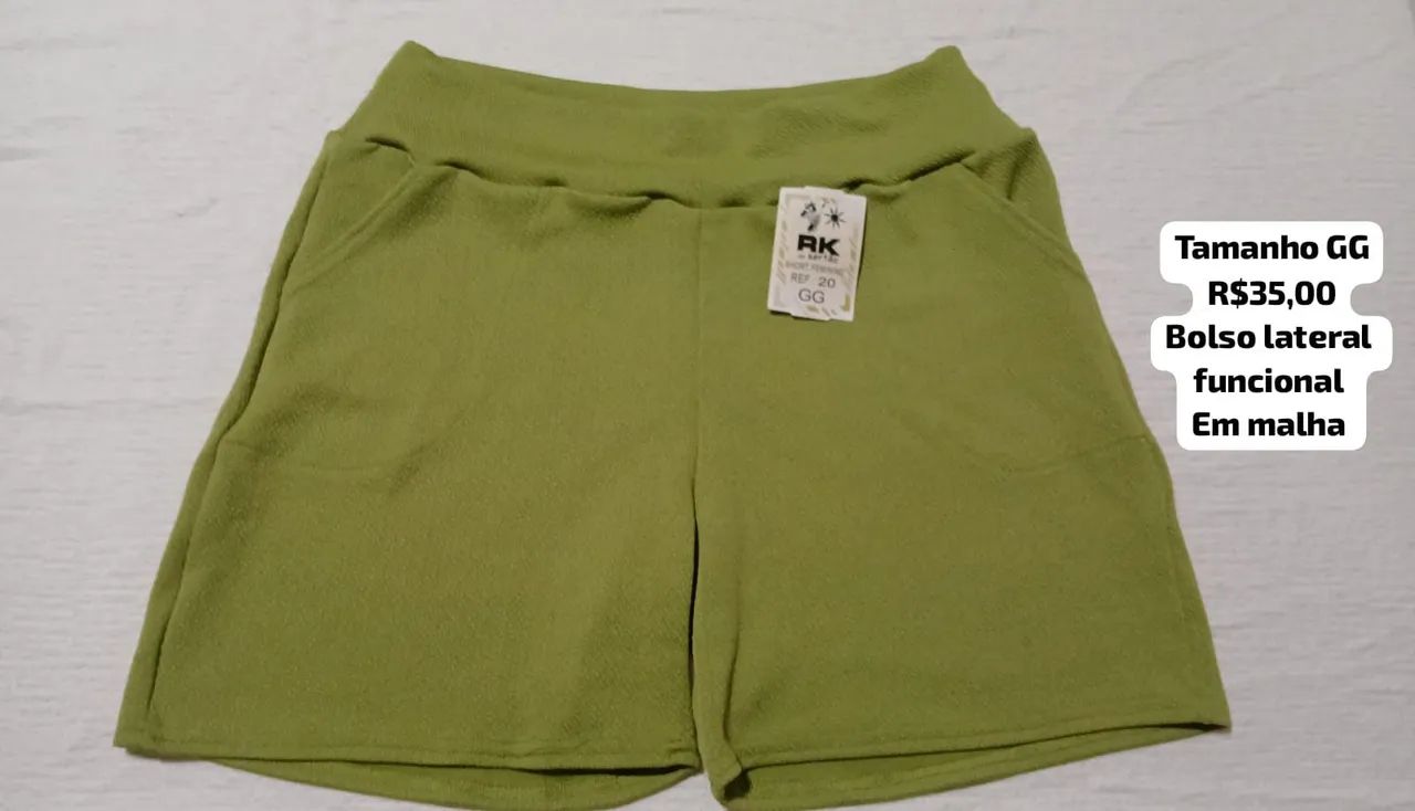 Short Feminino GG em Malha  - Foto 4