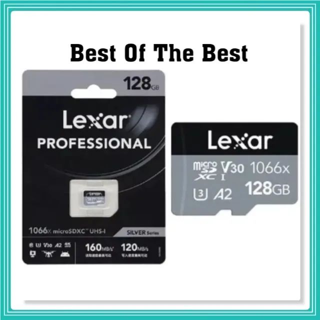 Lexar Cartão De Memória Micro Sd 128gb Cartão Micro sd 4K