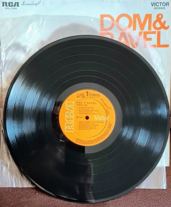 Lp Disco De Vinil - Dom E Ravel - Terra Boa - Foto 3
