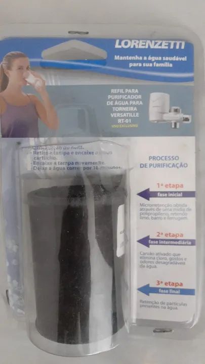 Purificador de Água para Torneira Versatille + Refil novo na embalagem - Foto 2