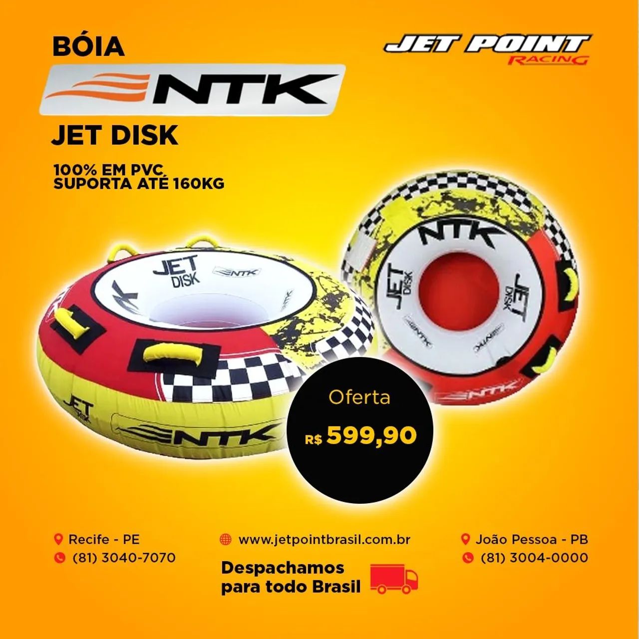 BÓIA ESPORTIVA REBOCAVEL, Temos vários modelos a Pronta ENTREGA, Enviamos p Todo Brasil