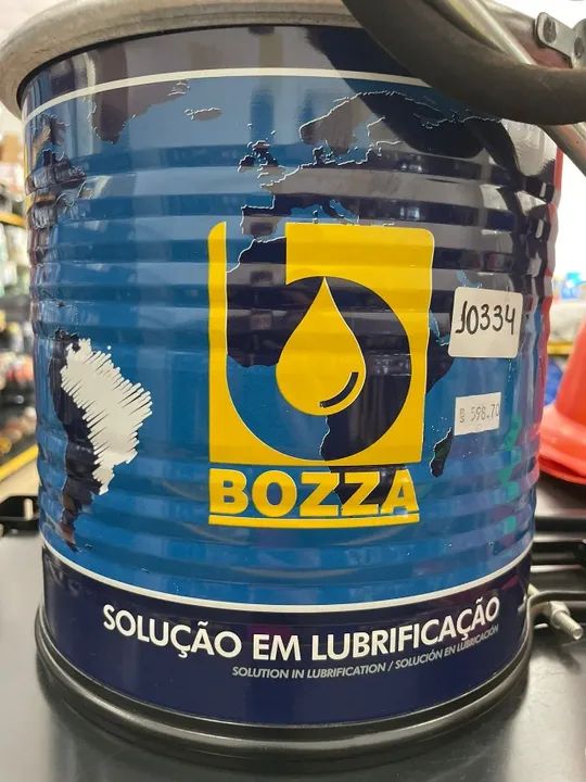 BOMBA MANUAL GRAXA 7 KG BOZZA 8522-G3 com Cupom Fiscal - Foto 2