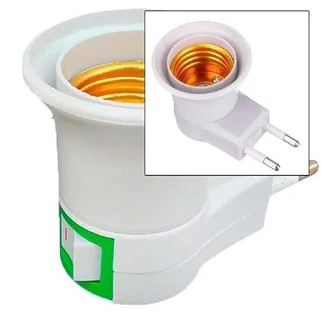 Bocal com tomada para Lâmpada - Foto 2