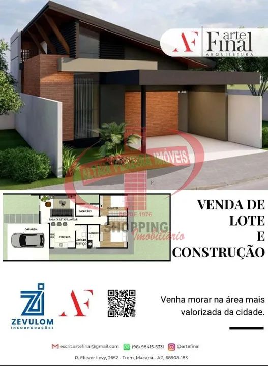 Excelente Lote e construção Residencial no Condomínio GRAN PARAISO!