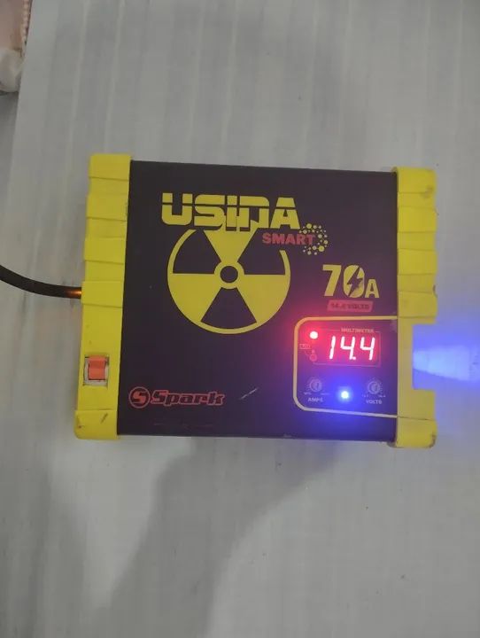 Carregador de Bateria Usina Smart 70A 14,4V - Foto 6