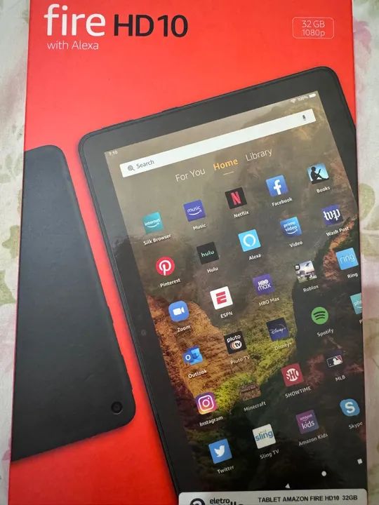 TABLET FIRE HD 10. NOVO NA CAIXA 