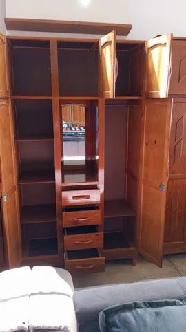 GUARDA ROUPA NOVO DE MADEIRA  - Foto 2