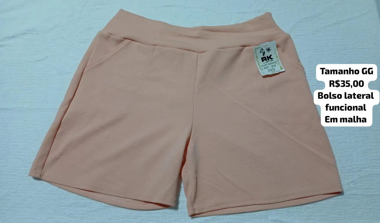 Short Feminino GG em Malha  - Foto 5