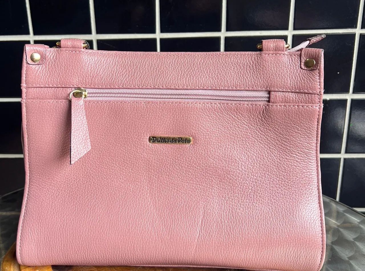 Bolsas 100% em couro  - Foto 4