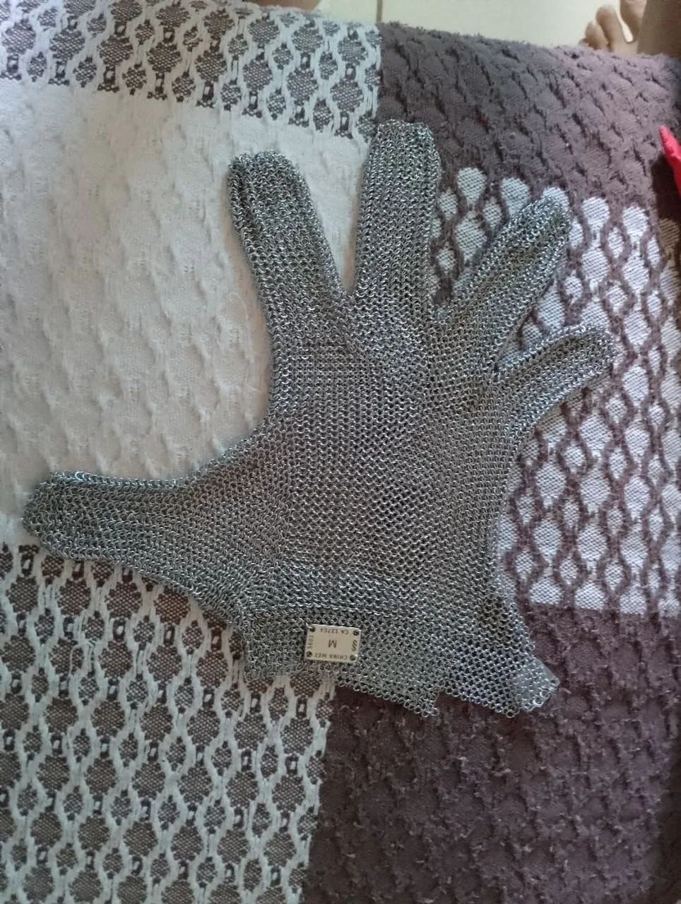 Luva de aço china mex - Foto 2