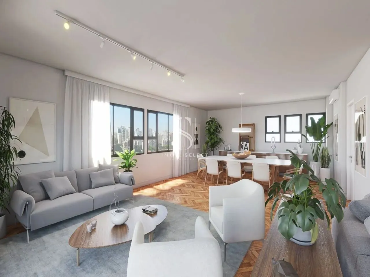Condomínio Jardim América em Cerqueira César, Apartamento de 115,10m² com 2 suítes, 2 vaga
