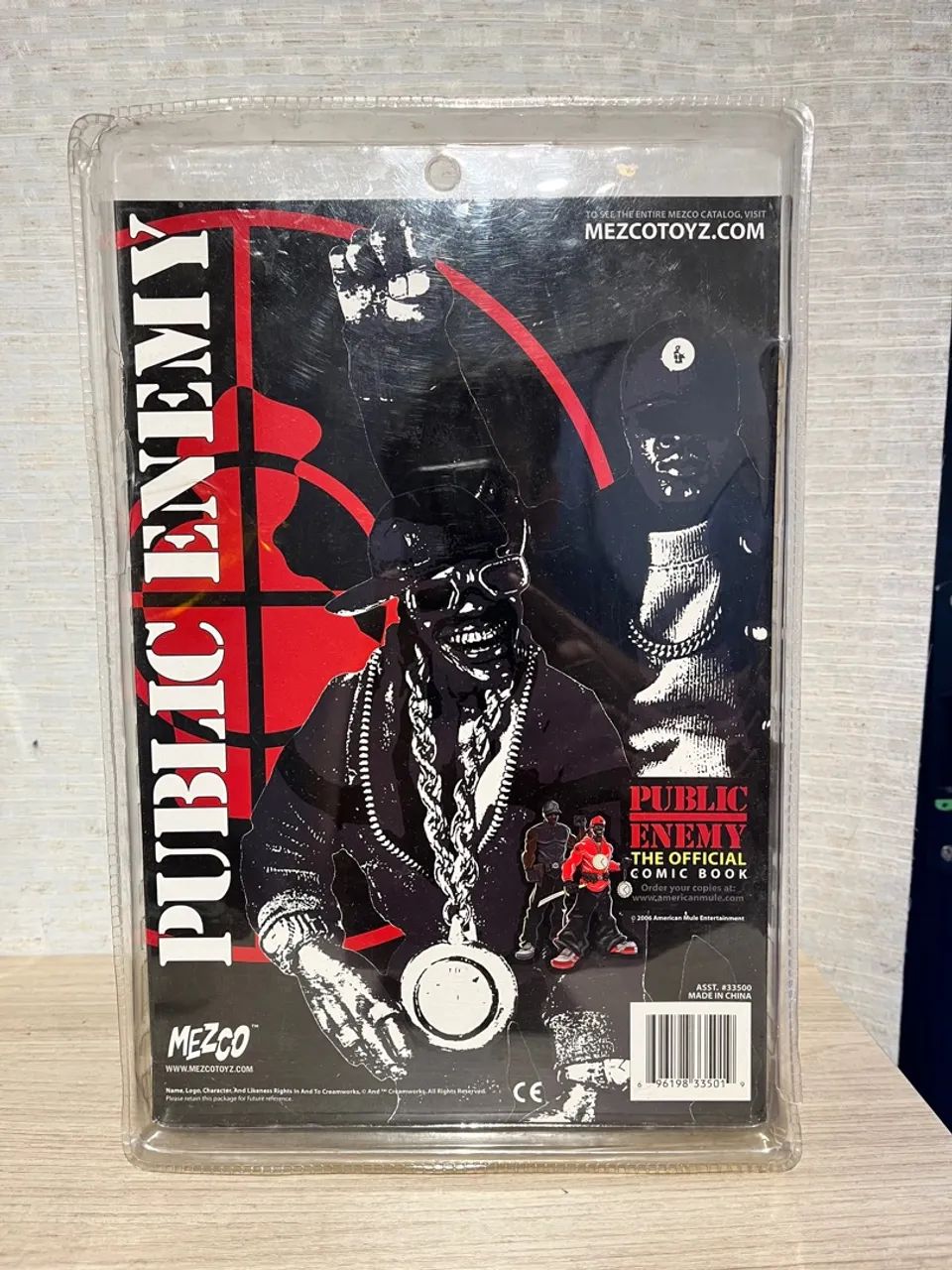 Figura Chuck D Public Enemy Mezco raro ñ hot toys LACRADO - Foto 4