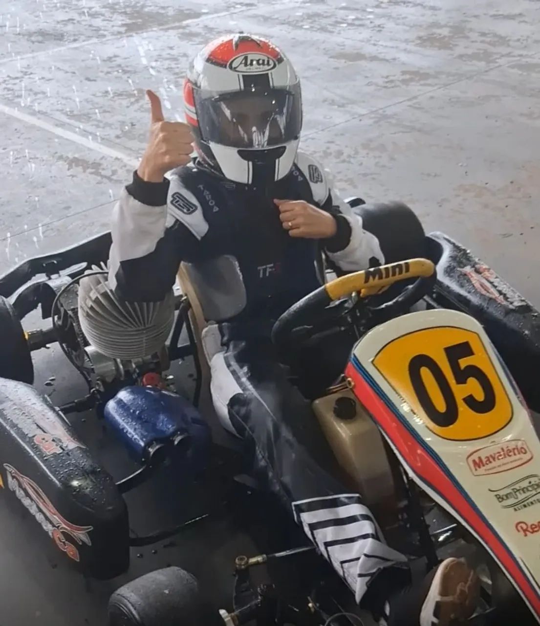 Kart Mini 2010 com motor PCR 2 tempos 