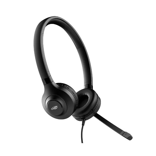 Headset Office C3Tech PH-360BK (Conexão USB) com Cancelamento de Ruído ENC - WZetta - Foto 2