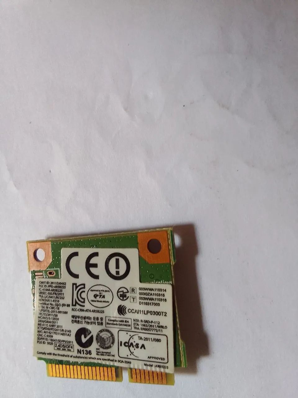 Placa de rede Wi-fi (novíssima) para notebook  - Foto 2