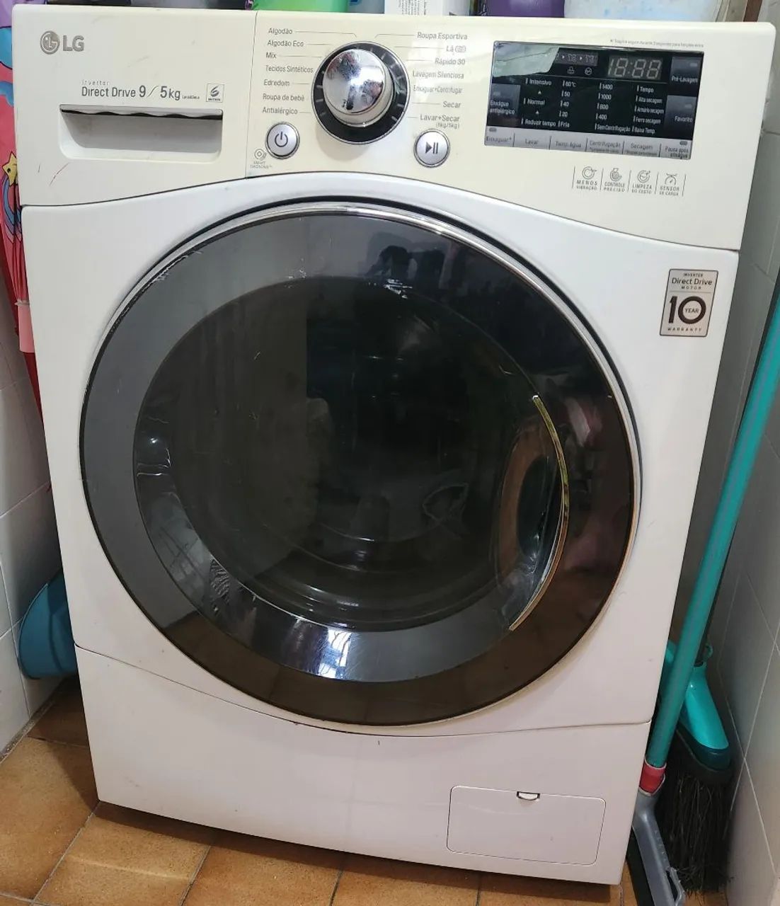 Lava e Seca LG Inverter Direct Drive 9/5kg