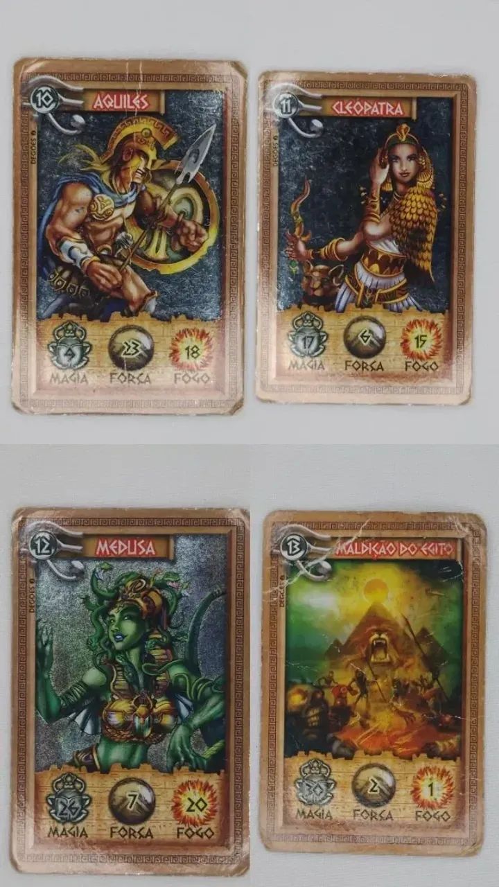 cartas Mythomana elma chips unidade - Foto 3
